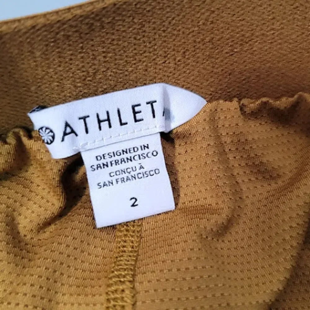 Athleta- Vienna Cargo Skort- NWT- Gold- Size 2 - Picture 8 of 10